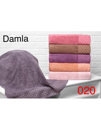Банные полотенца Hanibaba 70*140 Damla, 100% хлопок