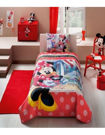Покрывало PIKE TAC 160*220+50*70 Minnie Tea Time 