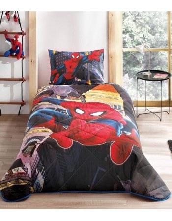 Покрывало PIKE TAC 160*220+50*70 Spiderman In City 