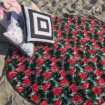 Пляжное полотенце махра 150*150 см By Ido Watermelon