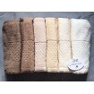 Набор лицевых махровых полотенец Cotton Area Ciplak 6 шт. 50*90