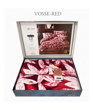Комплект постельного белья Istanbul евро Vosse Red