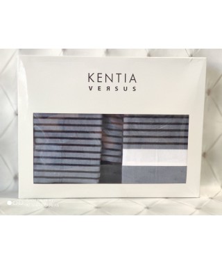 Фланелевый комплект простынь + 2 наволочки Kentia Grey