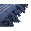 Полотенце с бахромой 100x200 Violetta Maison D'or (Синий)