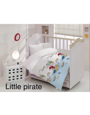 Детское постельное бельё в кроватку 100*150, Little pirate