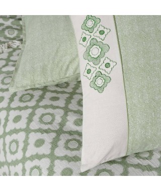 Набор постельного белья с покрывалом Sarev Оливка